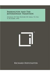 Parrington And The Jeffersonian Tradition