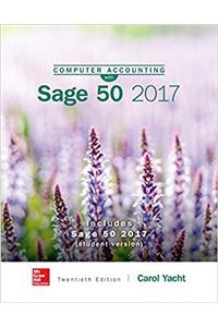 Computer Accounting with Sage 50 Complete Accounting 2017