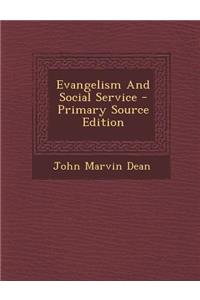Evangelism and Social Service