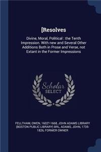 [resolves