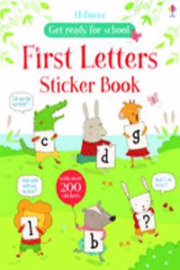 First Letters Sticker Book