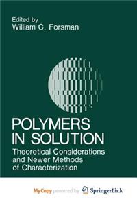 Polymers in Solution