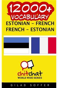 12000+ Estonian - French French - Estonian Vocabulary