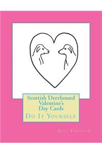 Scottish Deerhound Valentine's Day Cards