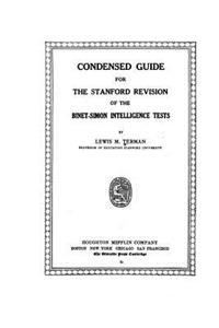 Condensed guide for the Stanford revision of the Binet-Simon intelligence tests