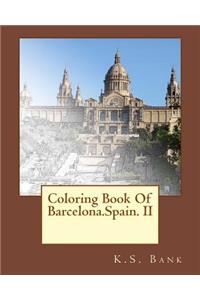 Coloring Book Of Barcelona.Spain. II