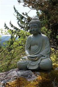 Buddha Statue in the Garden Zen Meditation Journal