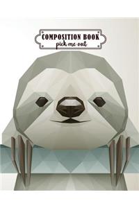 Composition Book Pick Me Out