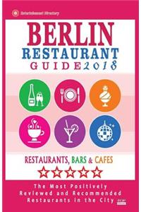 Berlin Restaurant Guide 2018