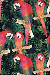 Watercolor Parrots Journal