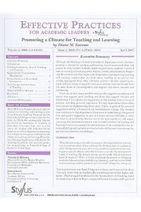 Promoting a Climate for Teaching and Learning