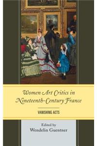 Women Art Critics in Nineteenth-Century France