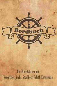 Bordbuch für Bootsfahrten mit Motorboot, Yacht, Segelboot, Schiff, Katamaran