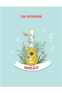 Ukulele Tab Notebook