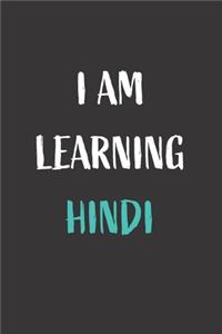 I am learning Hindi