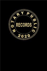 Notary Public Records 2020