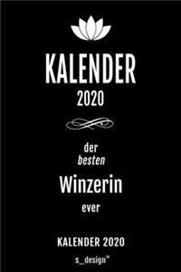 Kalender 2020 für Winzer / Winzerin