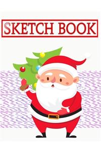 Sketchbook For Beginners Red Christmas Gift