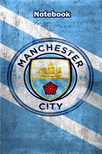 Manchester City Design 4 Notebook For Man City Fans and Lovers