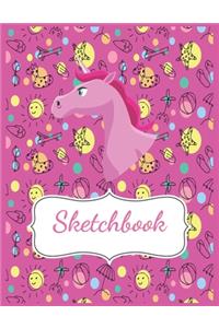 My Cute Unicorn Sketch Book