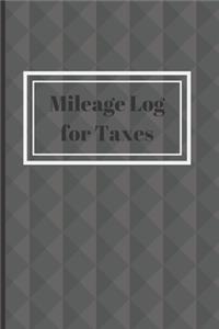 Mileage Log for Taxes