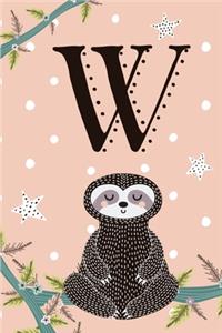 W Sloth Journal