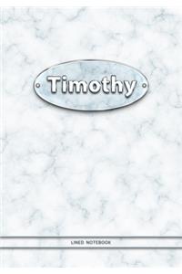Timothy - Lined Notebook