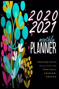 2020-2021 Monthly Planner
