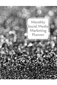 Monthly Social Media Marketing Planner