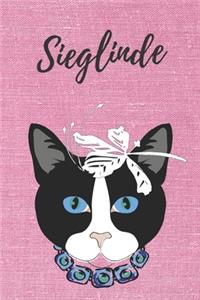 Sieglinde Notizbuch DIN A5 Katze / Malbuch / Tagebuch / Journal / Geschenk