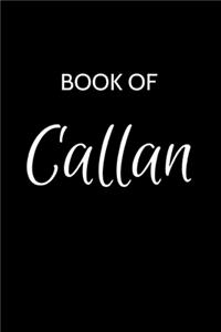 Callan Journal
