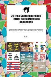 20 Irish Staffordshire Bull Terrier Selfie Milestone Challenges