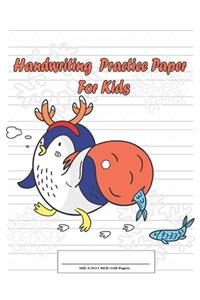 Handwriting Practice Paper For Kids