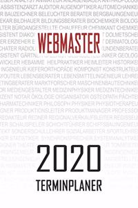 Webmaster - 2020 Terminplaner