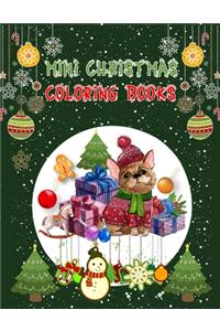 Mini Christmas Coloring Books