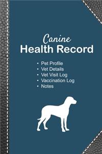 Canine health record