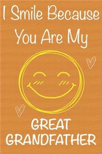 I Smile Because You Are My GreatGrandfather