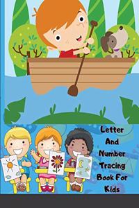 Letter And Number Tracing Book For Kids