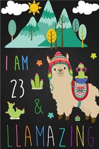 I Am 23 and Llamazing