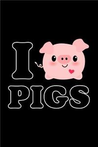 I Love Pigs Journal