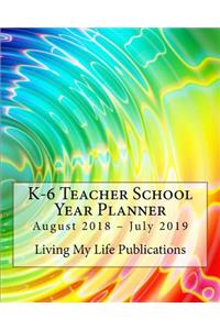 K-6 Teacher School Year Planner