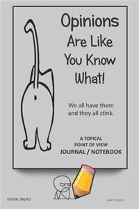 A Topical Point of View Journal Notebook
