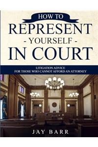 How to Represent Yourself in Court