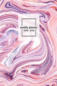 Weekly Planner 2019 - 2020