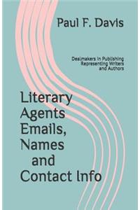 Literary Agents Emails, Names and Contact Info