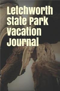 Letchworth State Park Vacation Journal