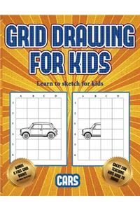 Learn to sketch for kids (Learn to draw cars)