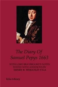 The Diary Of Samuel Pepys 1663