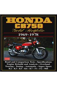 Honda Cb750 1969-78 Gold Portfolio