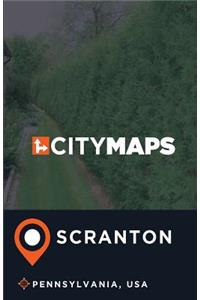 City Maps Scranton Pennsylvania, USA